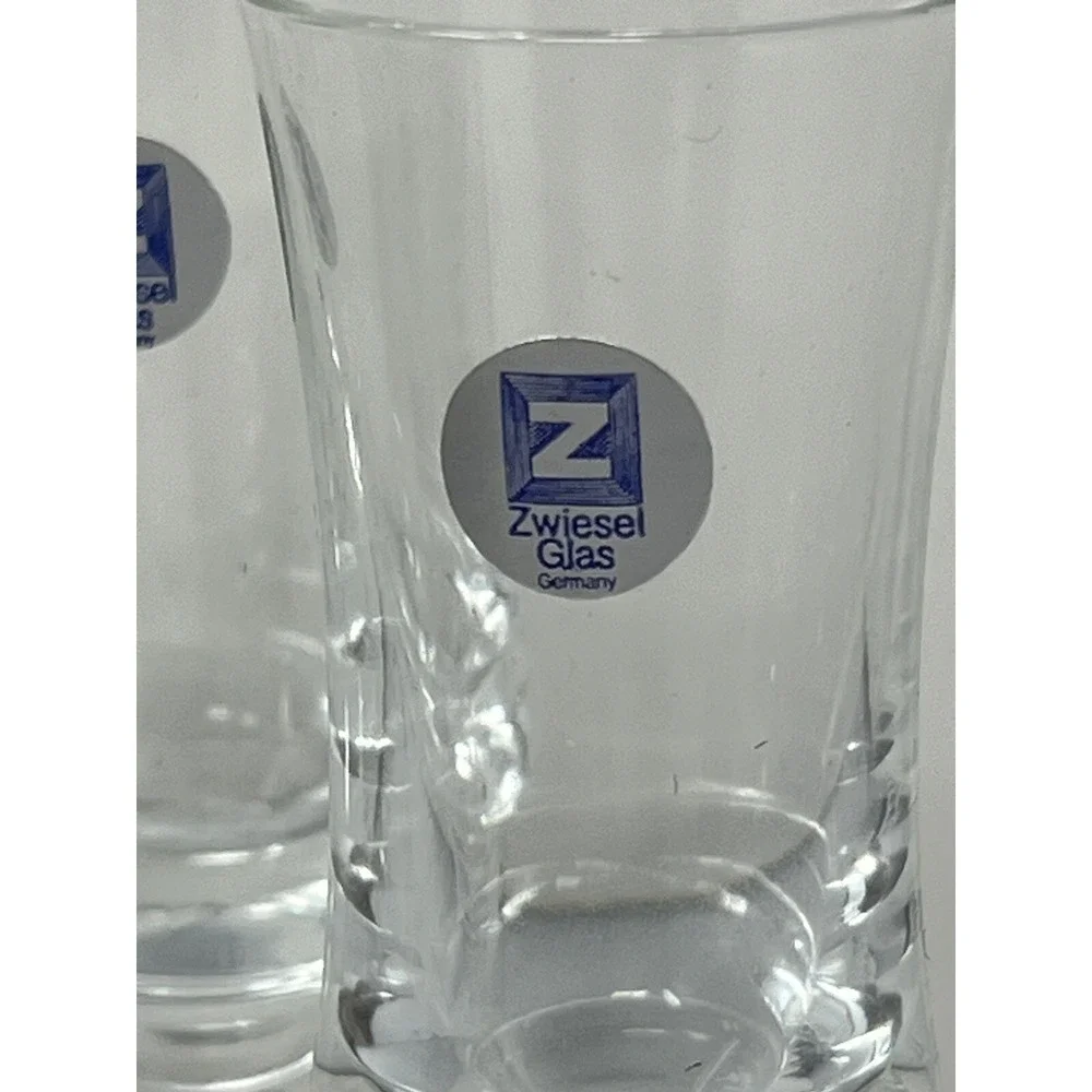 BRAND‎ NEW IN BOX Zwiesel Glas Germany Crystal Bar Set Of 4 Cordials